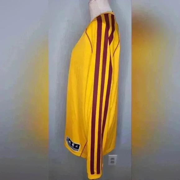 Adidas ClimaCool NBA Cleveland Cavaliers Long Sleeve Warm Up Shirt Men’s XL - Picture 5 of 9